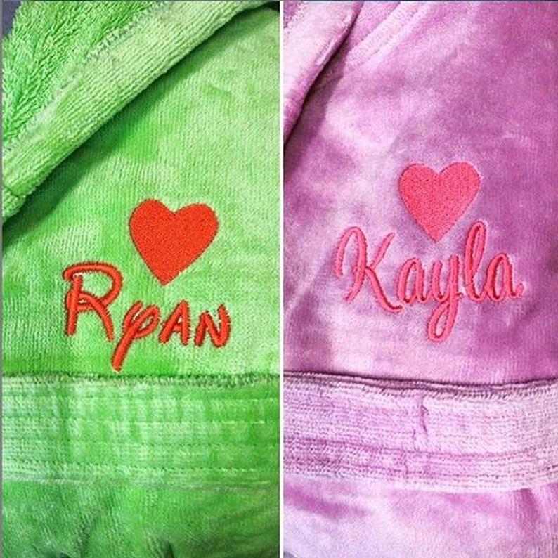 Parador® Kids Turkish Terry Velour Hooded - www.towel.com