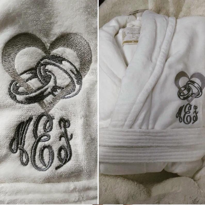 Terry/Velour Shawl Bathrobe Full Ankle Length - www.towel.com