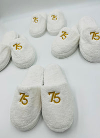 Terry Slippers, Soft & Plush Comfortable Lounging, Made in Turkey - www.towel.com