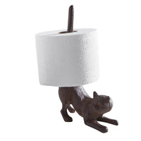 Paper Towel Holder - Cast Iron - Cat - www.towel.com