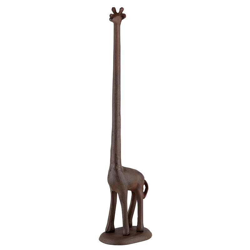 Paper Towel Holder - Cast Iron - Giraffe - www.towel.com