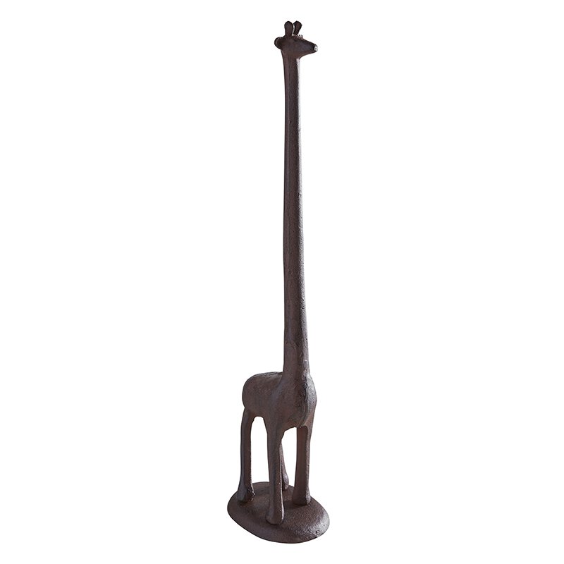 Paper Towel Holder - Cast Iron - Giraffe - www.towel.com