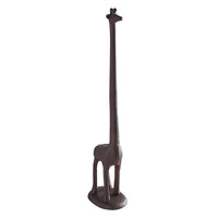 Paper Towel Holder - Cast Iron - Giraffe - www.towel.com
