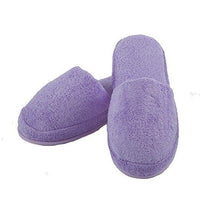 Turkish Terry Slippers, Medium and Large, White, Navy, Pink, Lavender, Steel, Black, Charcoal, Aqua, Burgundy - Soft & Plush Comfortable Lounging - www.towel.com