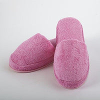 Turkish Terry Slippers, Medium and Large, White, Navy, Pink, Lavender, Steel, Black, Charcoal, Aqua, Burgundy - Soft & Plush Comfortable Lounging - www.towel.com