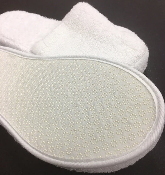Terry Slippers, Soft & Plush Comfortable Lounging, Made in Turkey - www.towel.com