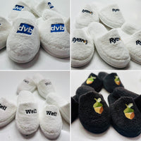 Terry Slippers, Soft & Plush Comfortable Lounging, Made in Turkey
