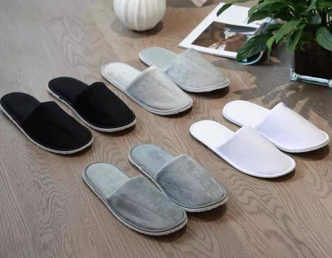 Custom Logo Hotel Slippers | Luxury Slippers for Hotels, Resorts & Spas