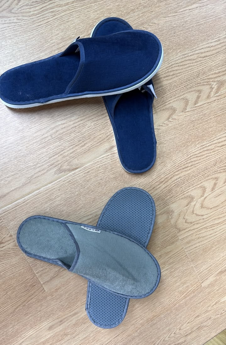 Custom Logo Airline Slippers for Airlines, Hotels & Corporate Brands