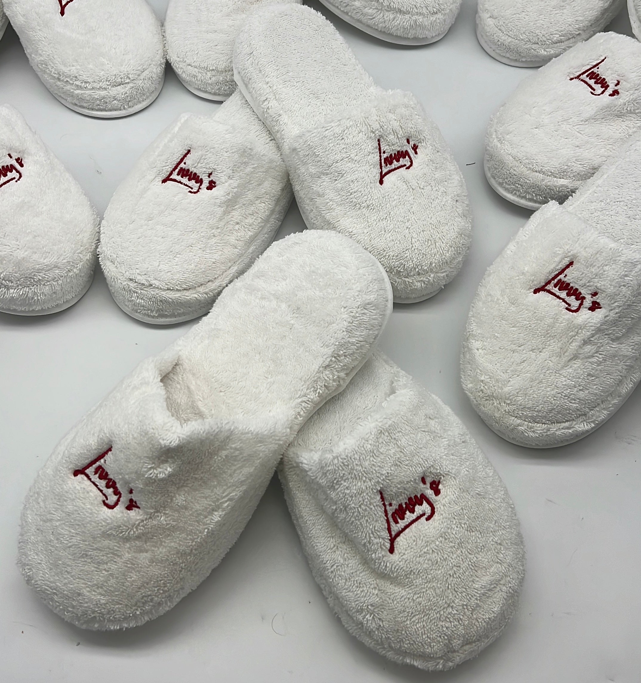 Custom Logo Terry Slippers