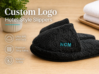 Custom Logo Terry Slippers