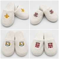 Custom Logo Terry Slippers