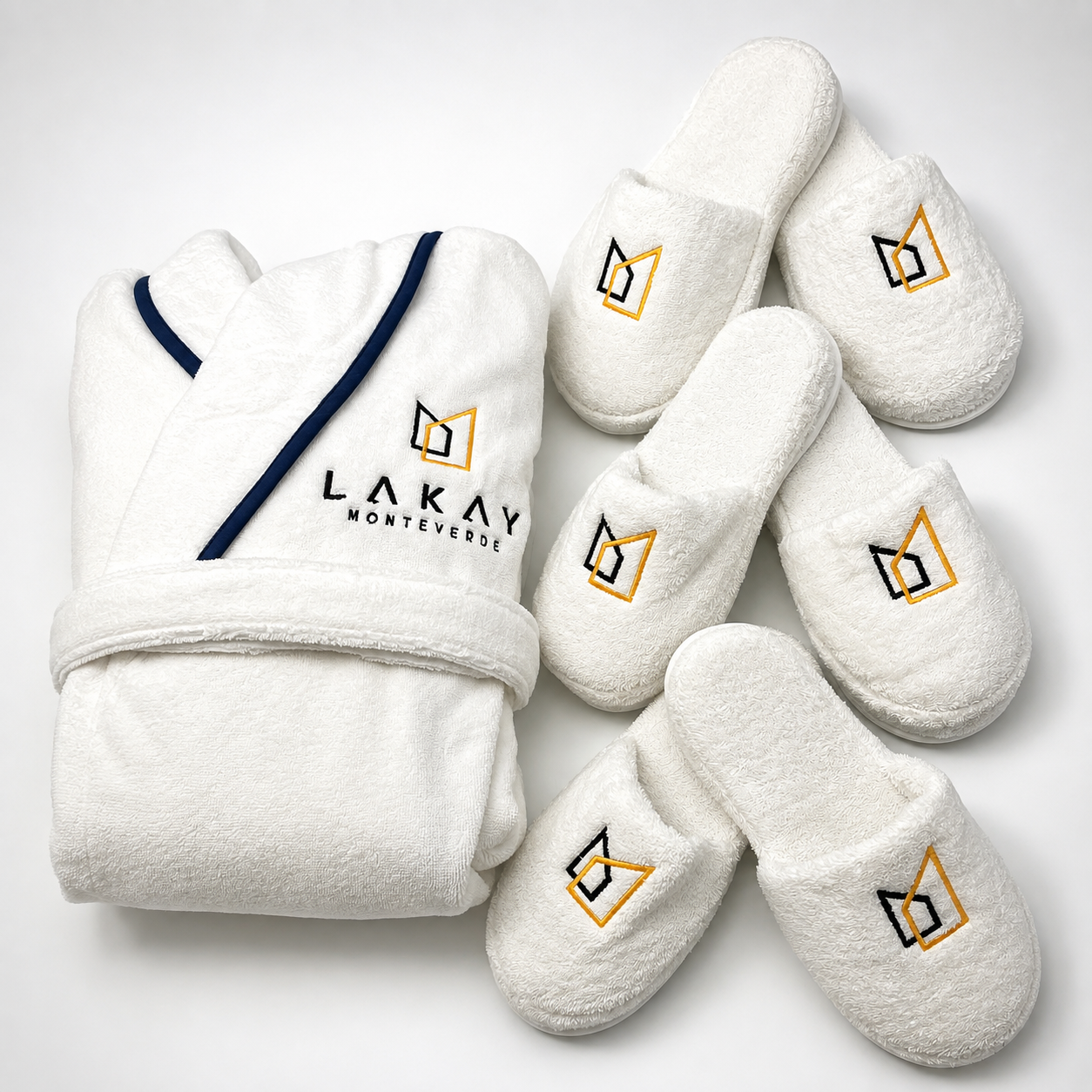 Custom Logo Terry Slippers