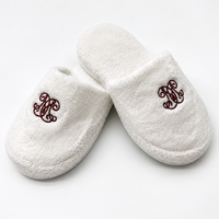 Custom Logo Terry Slippers