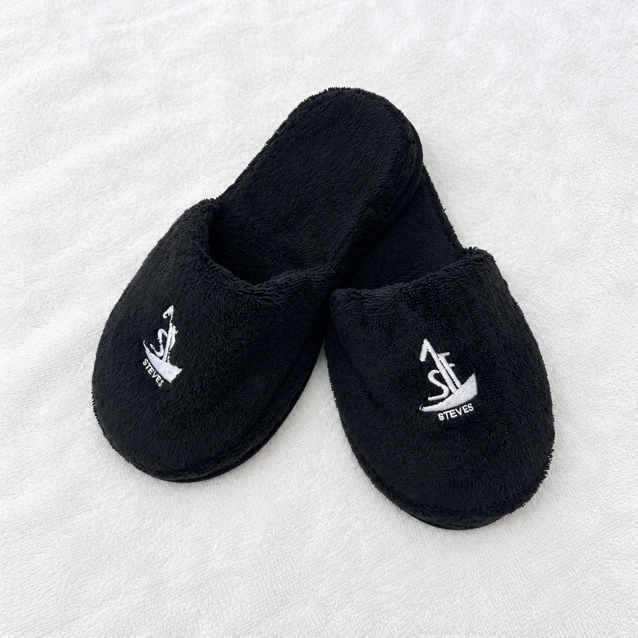 Custom Logo Terry Slippers