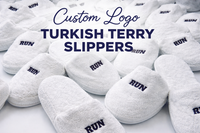 Custom Logo Terry Slippers