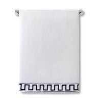 Greek Key Bath Towels