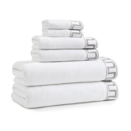 Greek Key Bath Towels