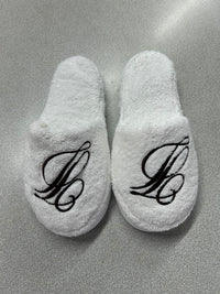 Custom Logo Terry Slippers
