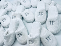 Custom Logo Terry Slippers