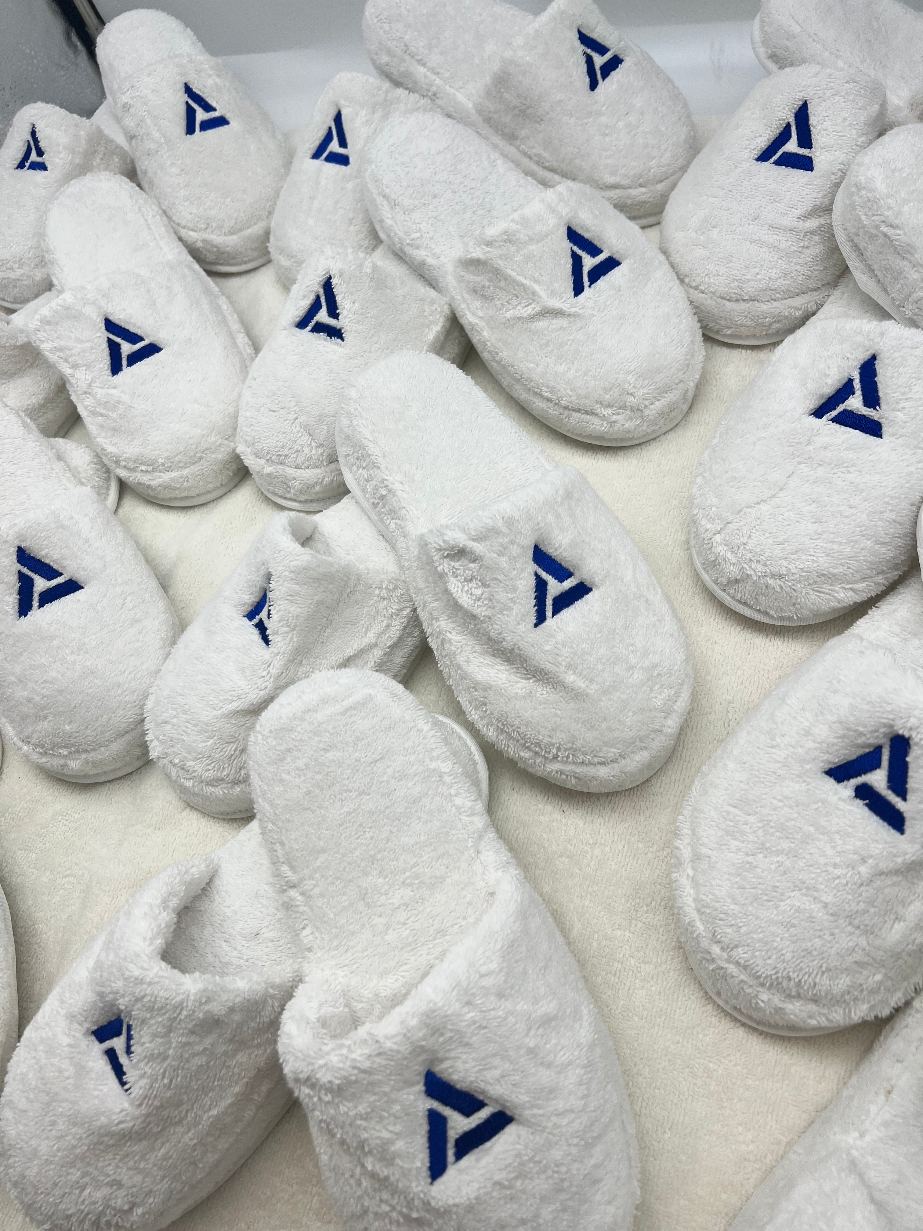 Custom Logo Terry Slippers