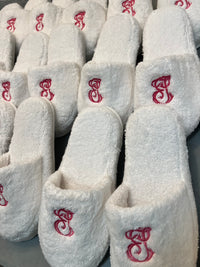 Custom Logo Terry Slippers