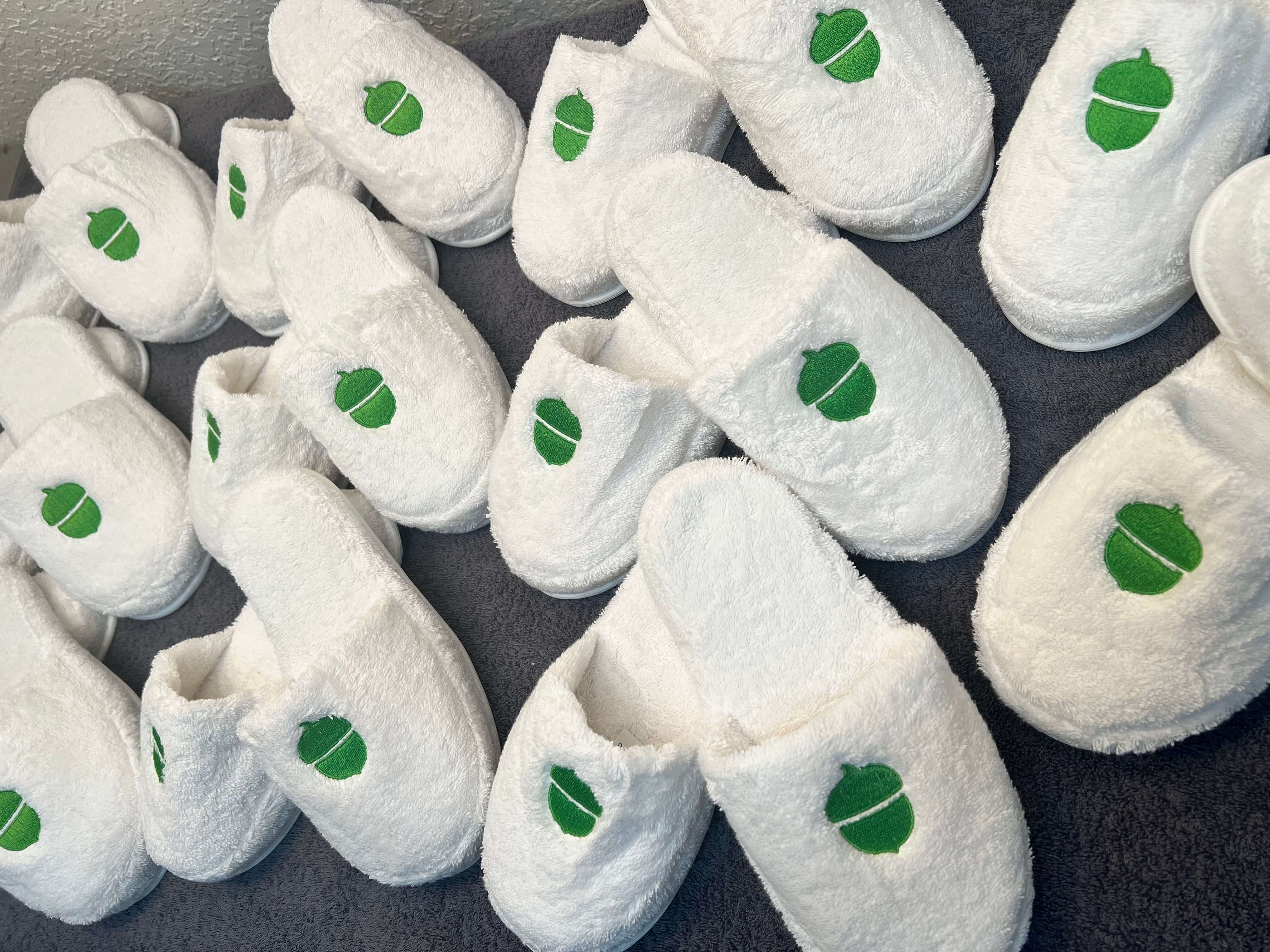 Custom Logo Terry Slippers