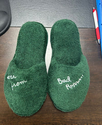 Custom Logo Terry Slippers