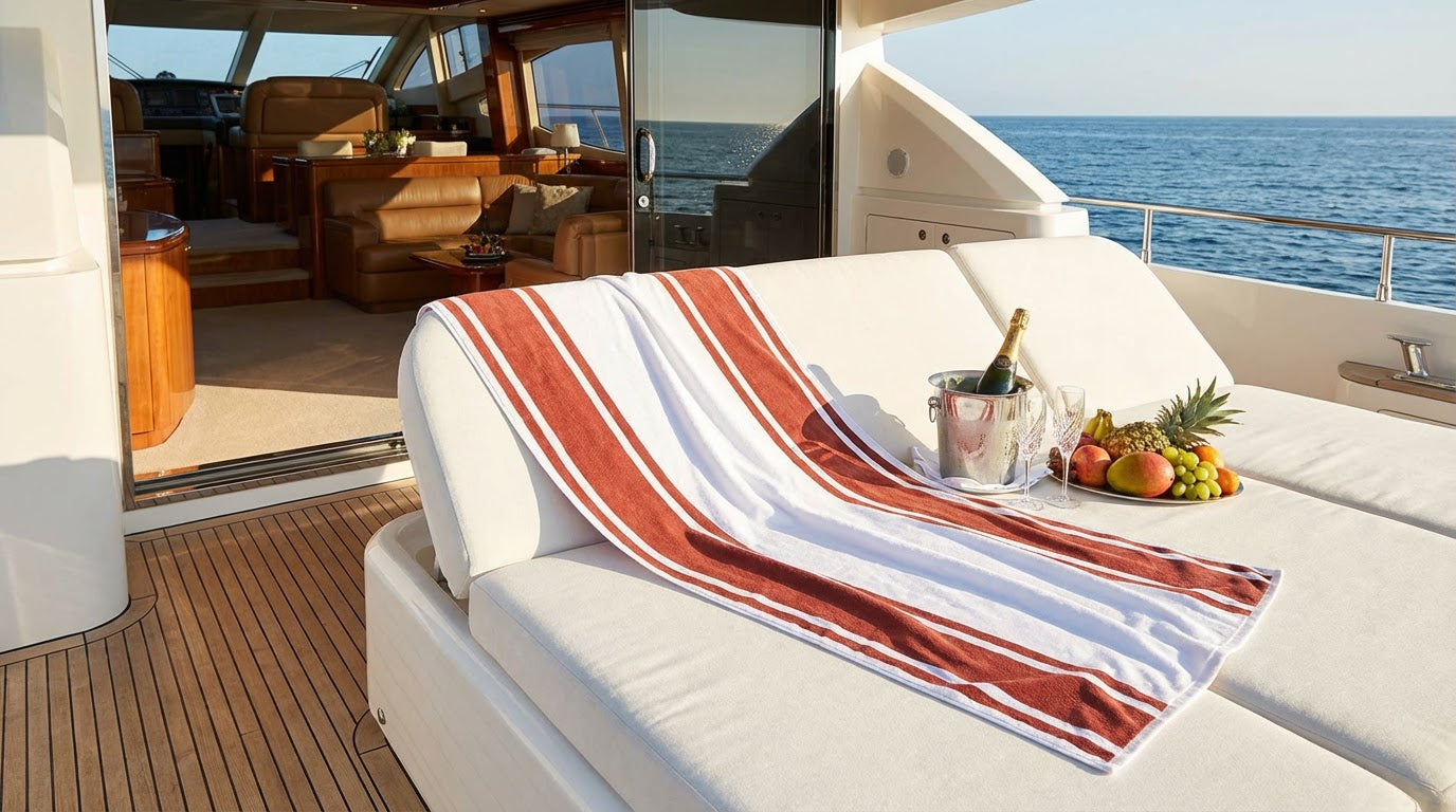 Solstice Stripes Beach Towel