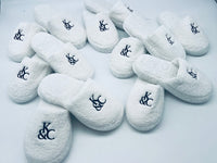 Terry Slippers, Soft & Plush Comfortable Lounging, Made in Turkey