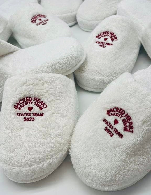 Custom Logo Terry Slippers