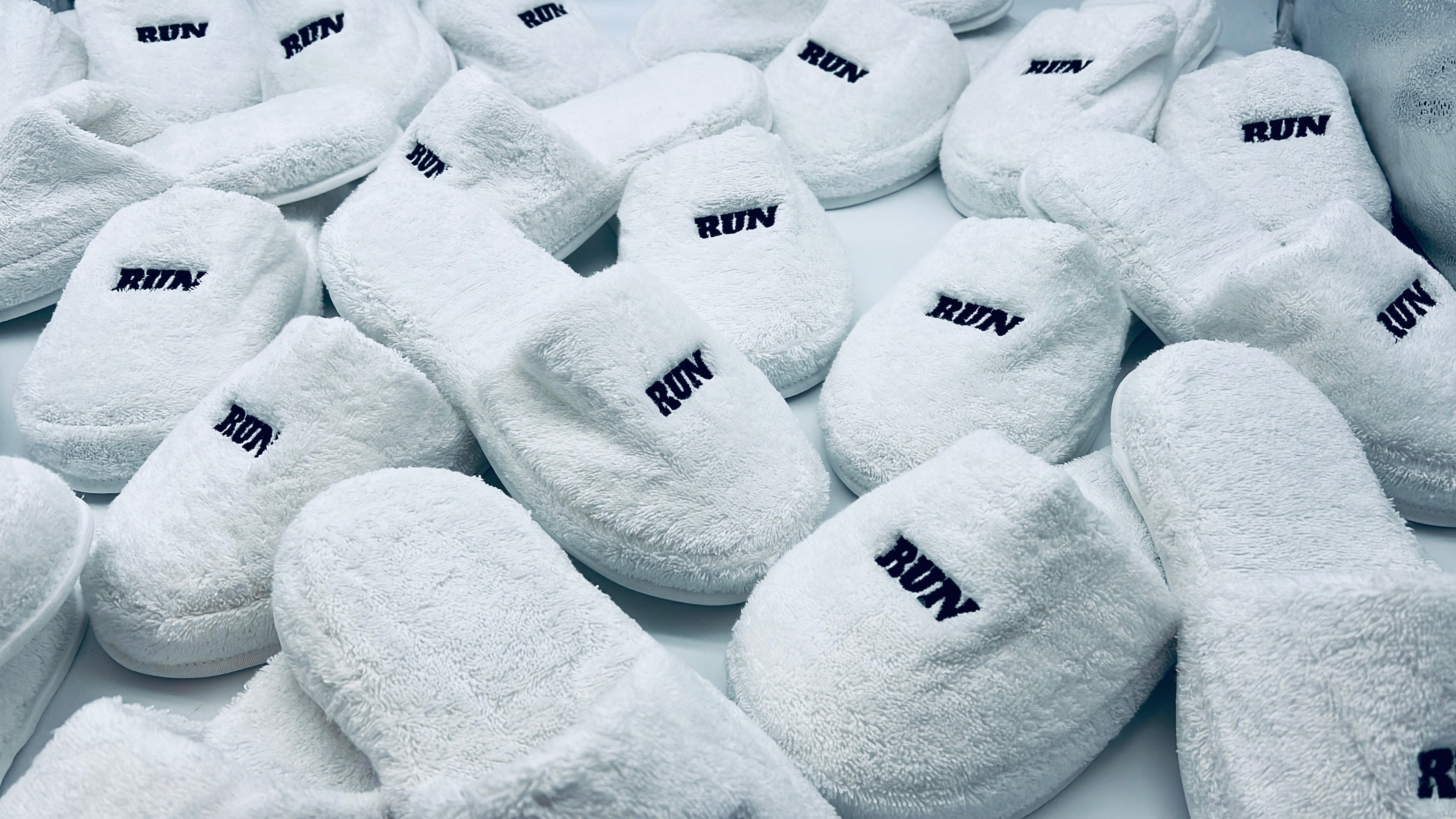 Custom Logo Terry Slippers