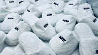 Custom Logo Terry Slippers