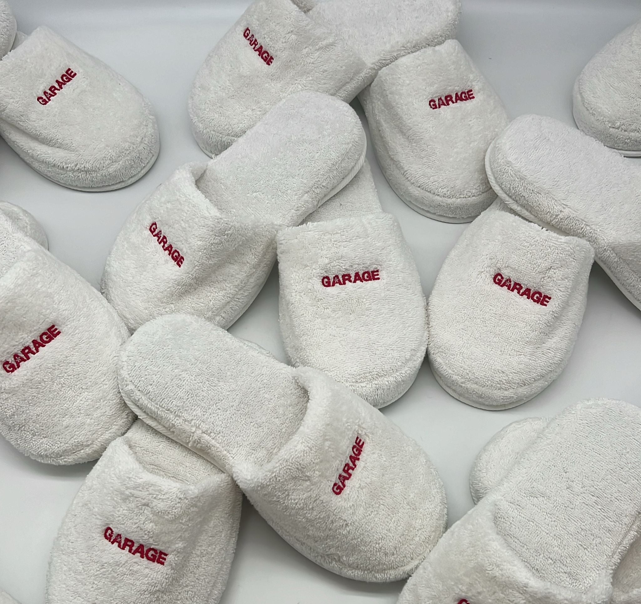 Custom Logo Terry Slippers