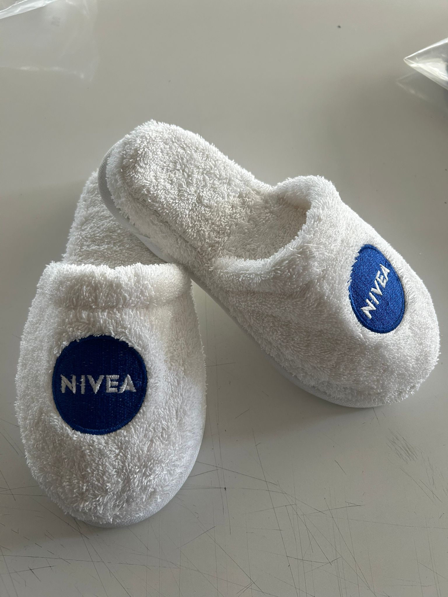 Custom Logo Terry Slippers