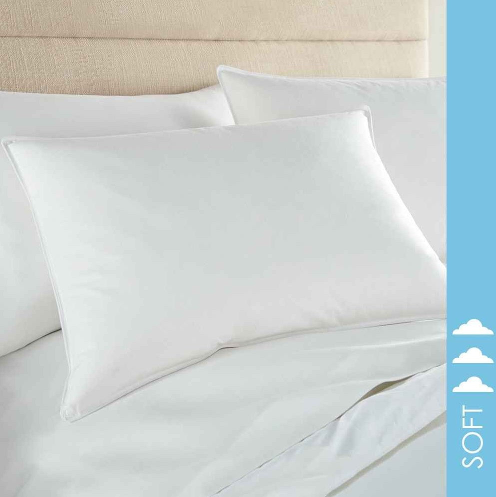 Downlite Soft Density 230 TC Down Pillow - Standard Size Promo