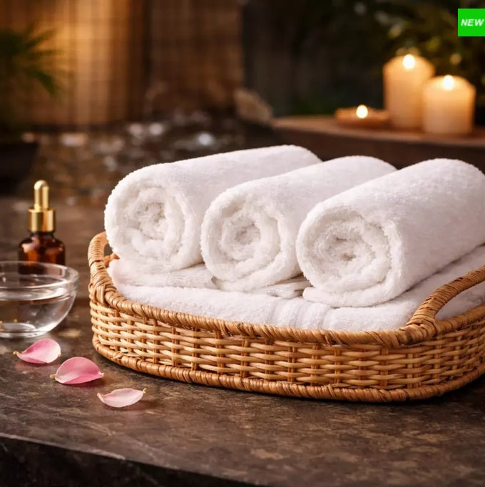 100% Cotton Hotel Towels – Soft, Absorbent & Durable for Hotels, Resorts & Spas