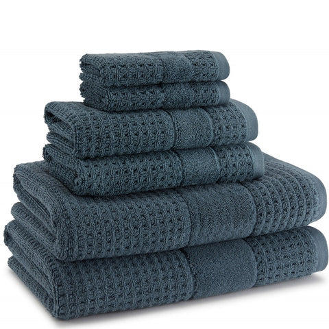 ClearloveWL Bath towel, Stripe Towel Set Face Towel Large Thick Bath Spa  Sports Towel Home 100% Cotton Bathroom For Adults Kids Hotel Bath Towel  (Color : Blue, Size : 3pcs Towel Set) 