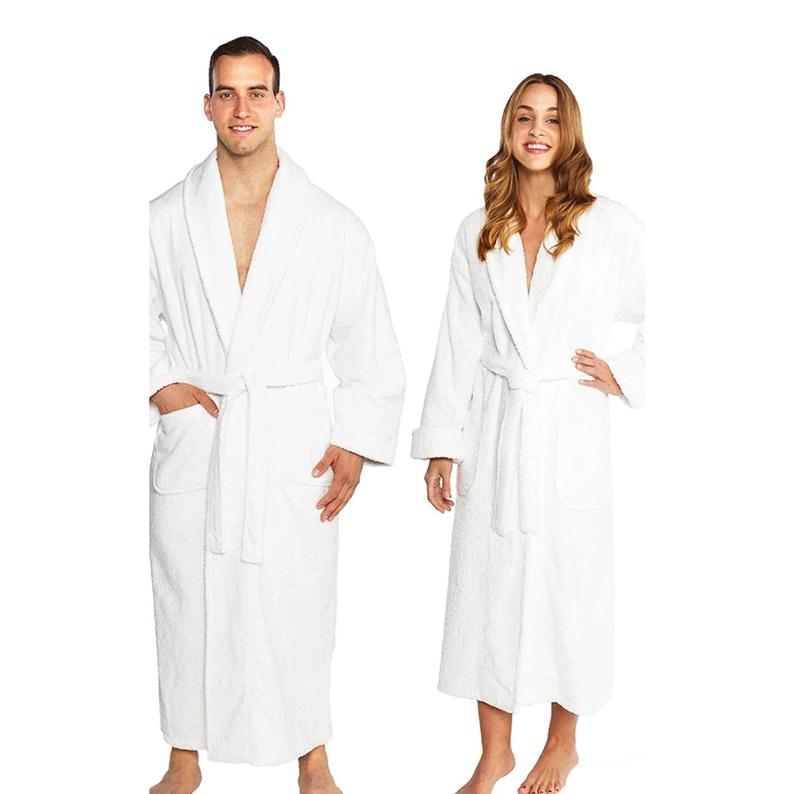 Big&Tall Shawl Unisex Turkish Robe, Made in Turkey, Personalize with Embroidery XL / Royal Blue / No Big&Tall Shawl Unisex Turkish Robe, Made in Turkey, Personalize with Embroidery XL / Royal Blue / No