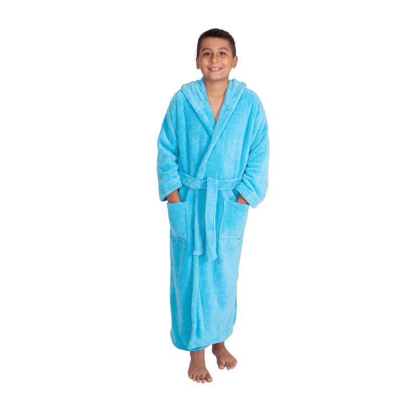 Parador Kids Soft and Warm Hooded Bathrobe - www.towel.com