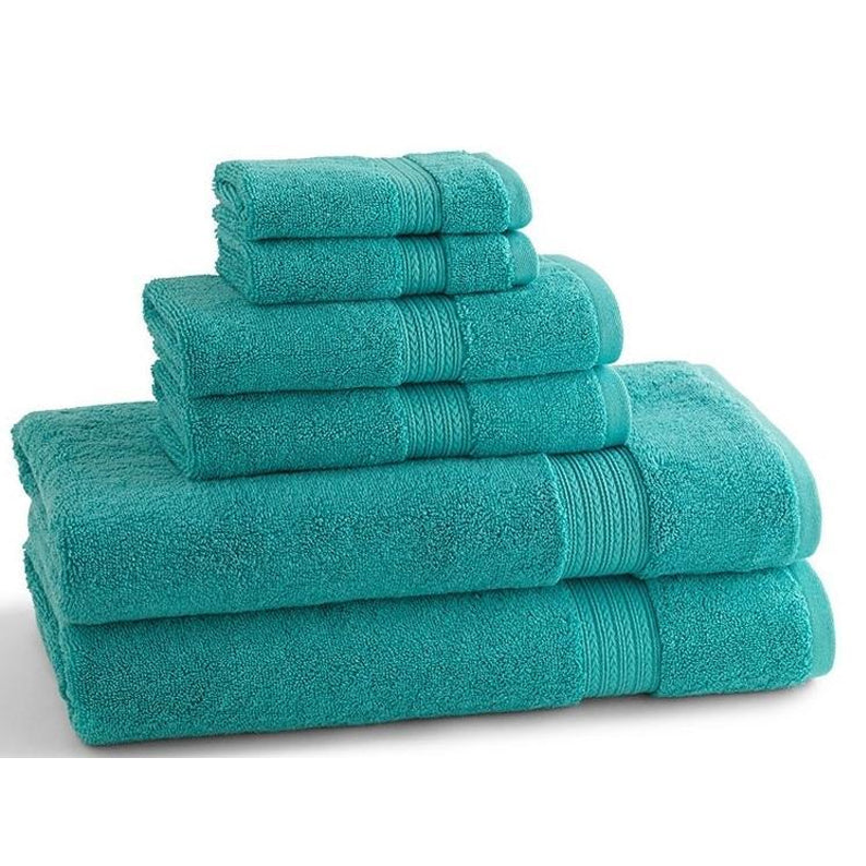 Dark Teal Green Egyptian Cotton Towel