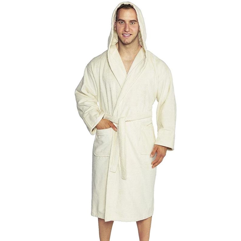 Hooded Turkish Terry Bath Robe - www.towel.com