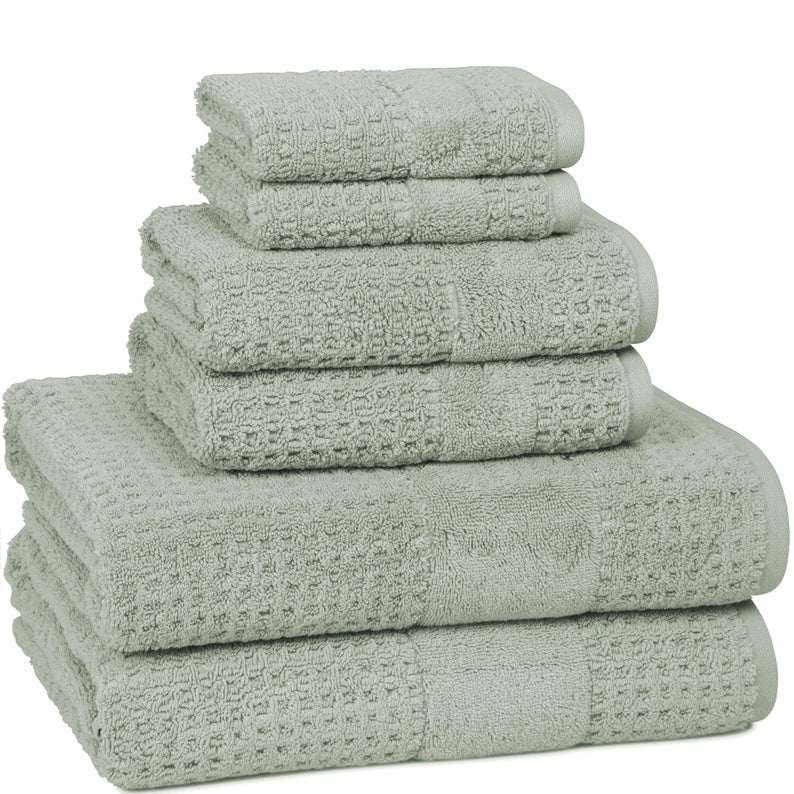 Kassatex Atelier Combed Cotton Towel - Cielo - Hand Towel
