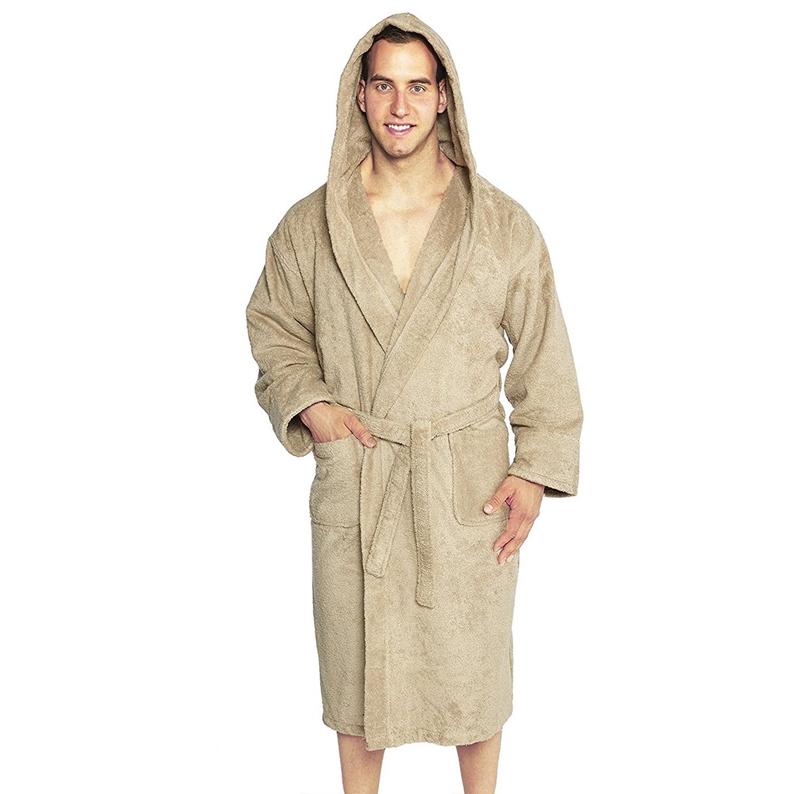 Hooded Turkish Terry Bath Robe - www.towel.com