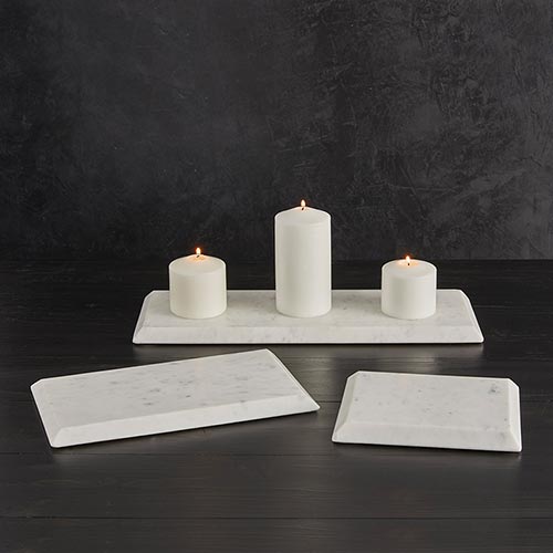 Marble Candle Stand - Medium - www.towel.com