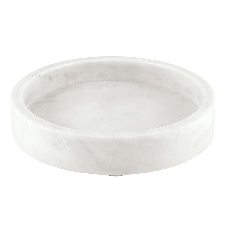 Marble Candle Tray - Small - www.towel.com