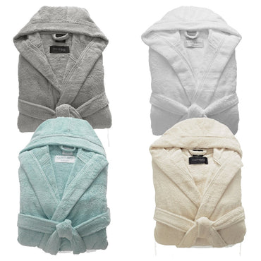 Babylon Supremely Plush-Soft Hooded Turkish Bathrobe, Personalize with Embroidery - www.towel.com
