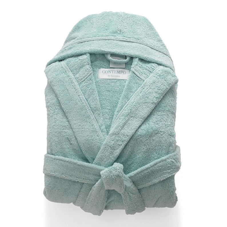 Babylon Supremely Plush-Soft Hooded Turkish Bathrobe, Personalize with Embroidery - www.towel.com