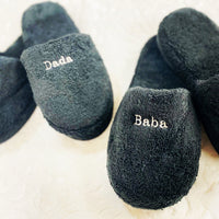 Terry Slippers, Soft & Plush Comfortable Lounging, Made in Turkey - www.towel.com