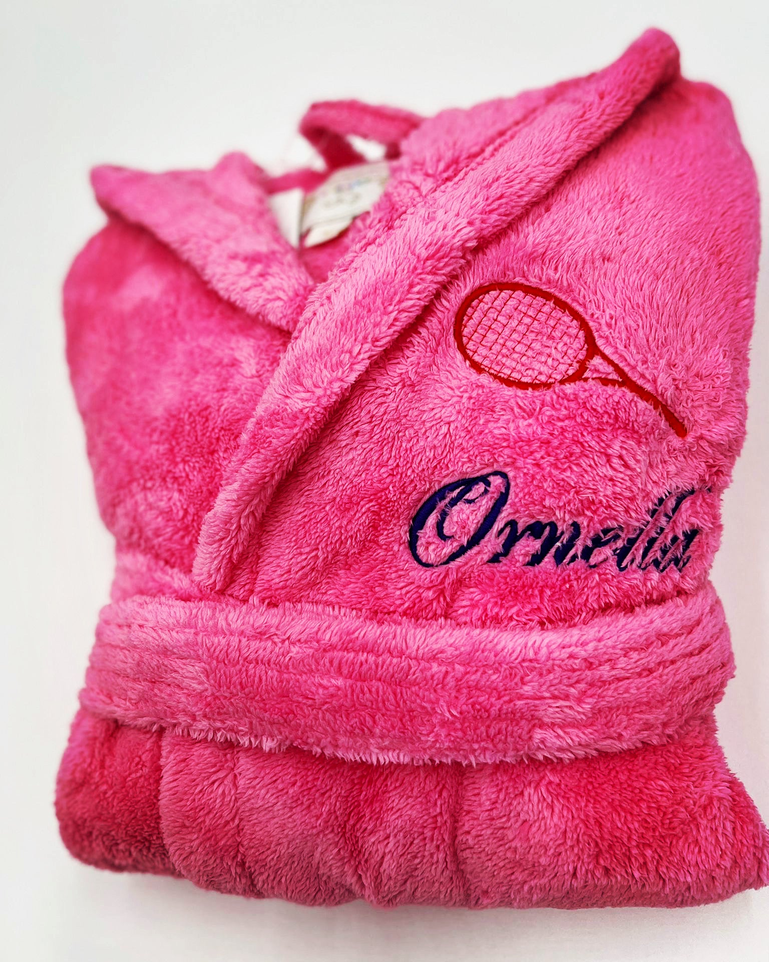 Kids Fleece, Plush, Soft and Warm Hooded Bathrobe for Girls, Made in Turkey - www.towel.com